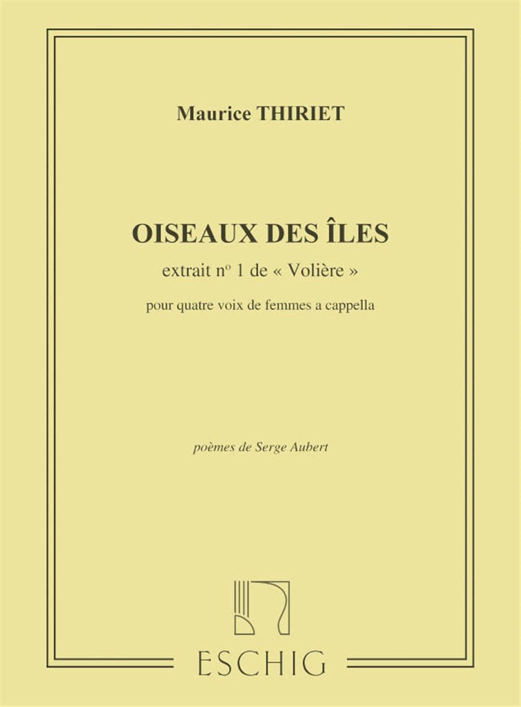 Oiseaux Des Iles 4 Vx